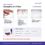 Patris Health Test Tiroide TSH – utilizzo in tre passaggi