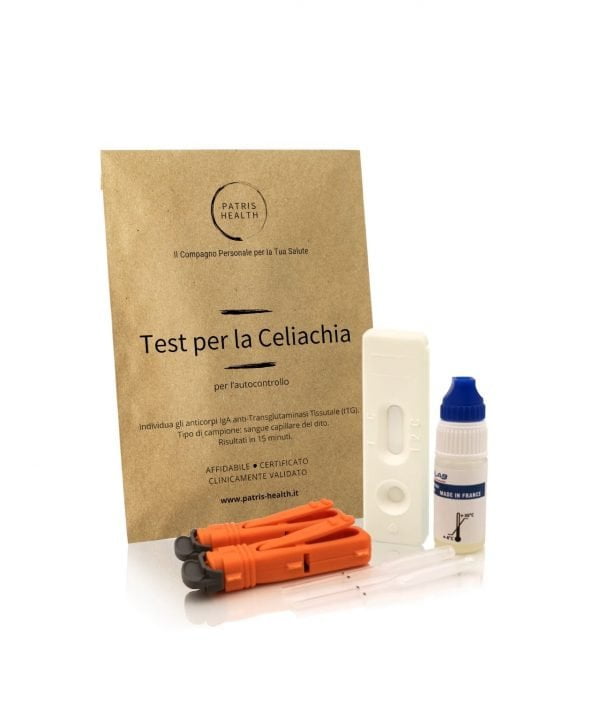 Test per la Celiachia Patris Health® - Test rapido Autodiagnostico